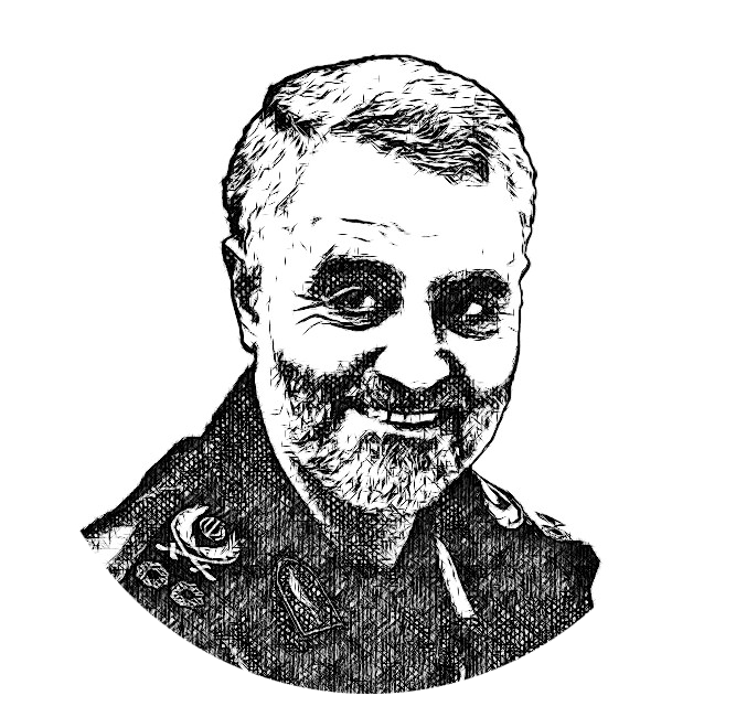 وکتور و خطاطی حاج قاسم سلیمانی 3 قاسم سلیمانی